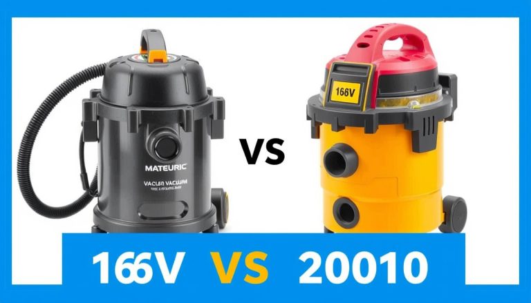 16v vs 20v vacuum