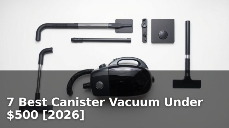 7 Best Canister Vacuum Under $500 [2026]