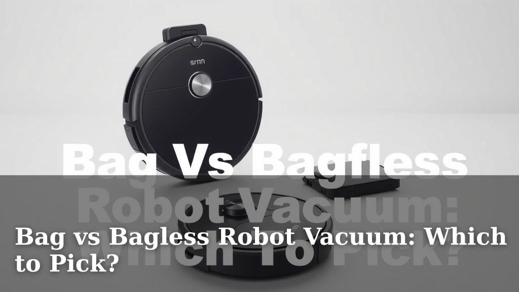 Bag vs Bagless Robot Vacuum: Which to Pick?