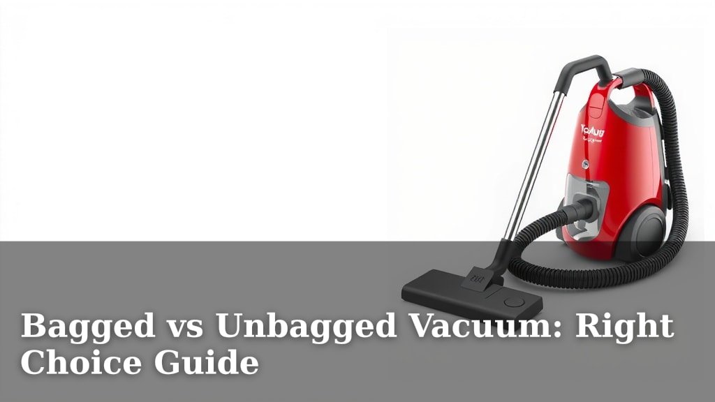Bagged vs Unbagged Vacuum: Right Choice Guide
