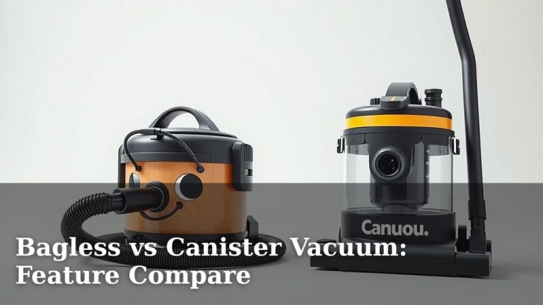 Bagless vs Canister Vacuum: Feature Compare