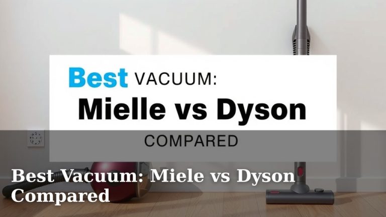 Best Vacuum: Miele vs Dyson Compared