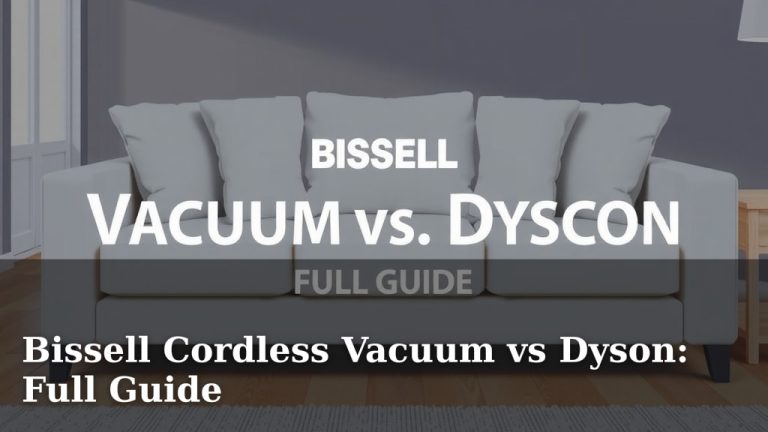 Bissell Cordless Vacuum vs Dyson: Full Guide
