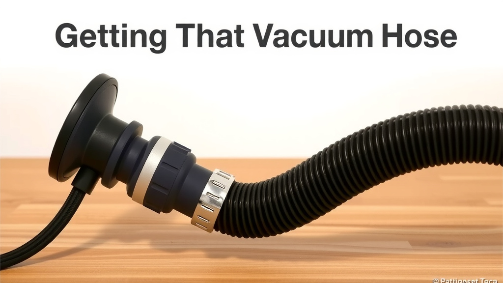Getting That Vacuum Hose Detached: Simple Solutions