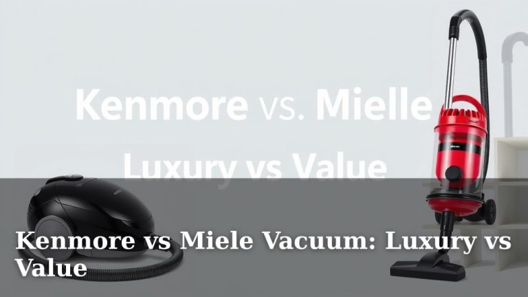 Kenmore vs Miele Vacuum: Luxury vs Value