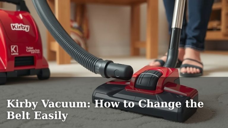 Kirby Vacuum: How to Change the Belt Easily