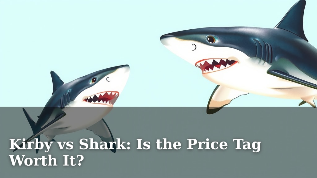 Kirby vs Shark: Is the Price Tag Worth It?
