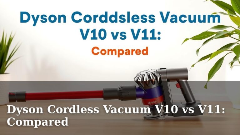 Dyson Cordless Vacuum V10 vs V11: Compared