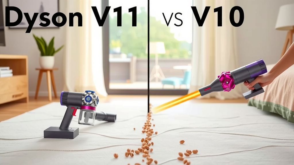 Dyson V11 vs. V10: A Head-to-Head Cleaning Showdown