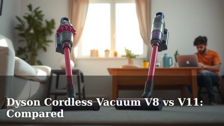 Dyson Cordless Vacuum V8 vs V11: Compared