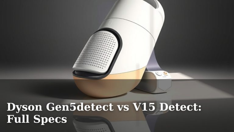 Dyson Gen5detect vs V15 Detect: Full Specs