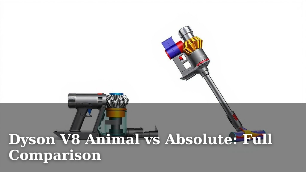 Dyson V8 Animal vs Absolute: Full Comparison