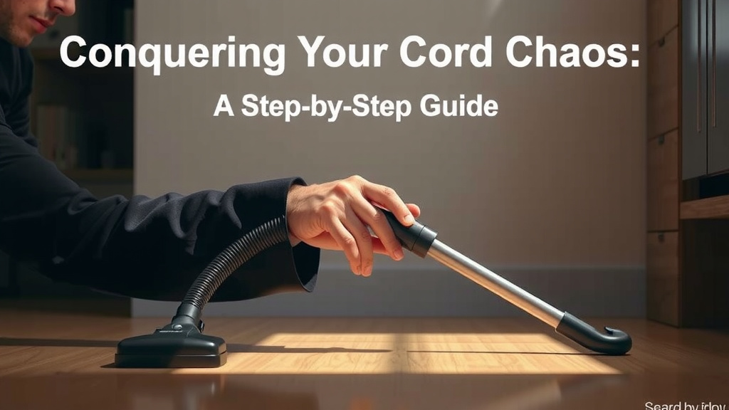 Conquering Your Cord Chaos: A Step-by-Step Guide