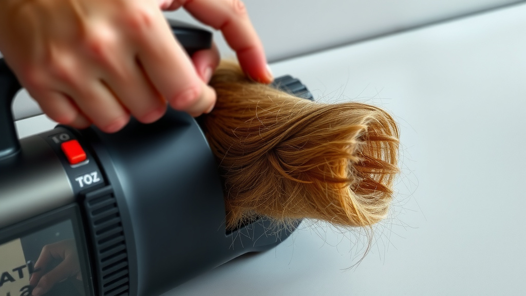 Clearing Your Vacuum Cleaner's Brush Roll of Hair