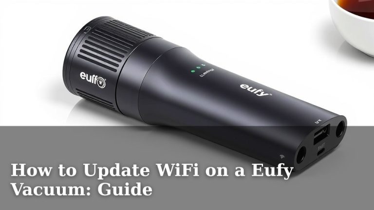 How to Update WiFi on a Eufy Vacuum: Guide