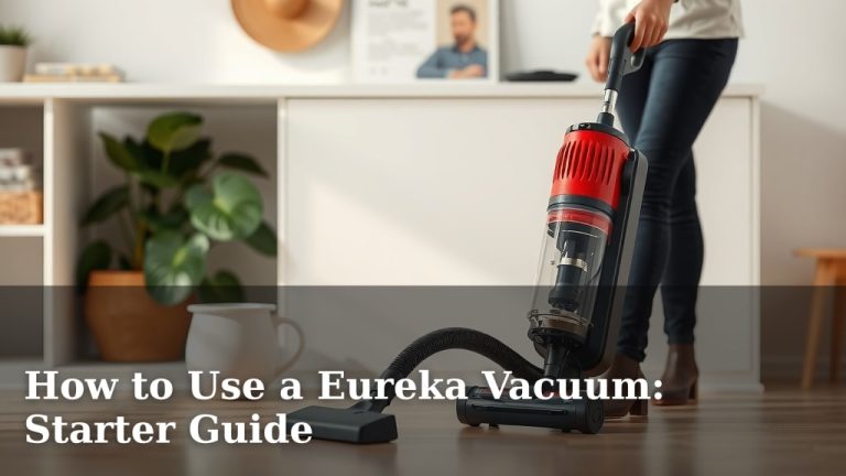 How to Use a Eureka Vacuum: Starter Guide