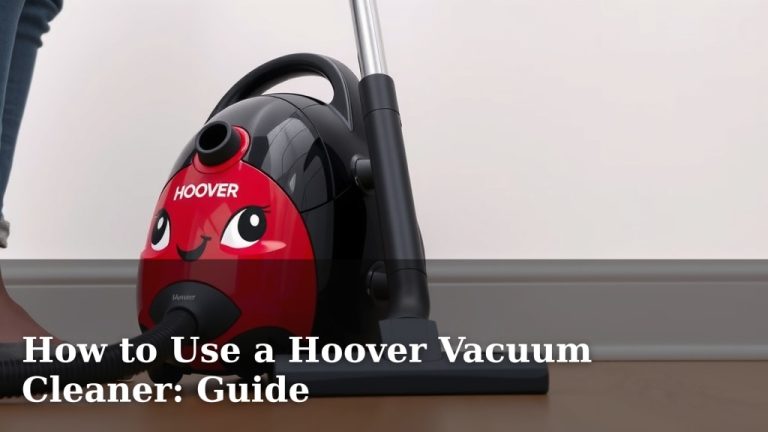 How to Use a Hoover Vacuum Cleaner: Guide