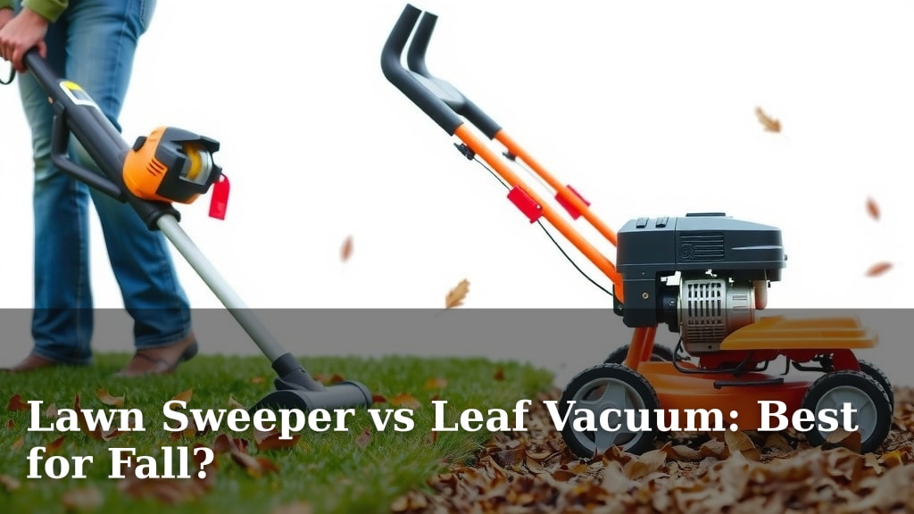 Lawn Sweeper vs Leaf Vacuum: Best for Fall?