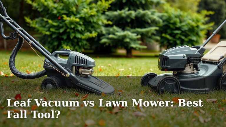 Leaf Vacuum vs Lawn Mower: Best Fall Tool?