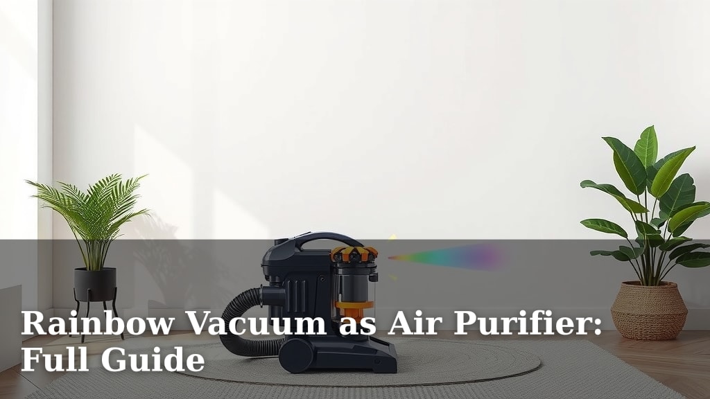 Rainbow Vacuum as Air Purifier: Full Guide