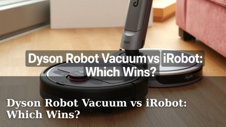 Dyson Robot Vacuum vs iRobot: Which Wins?