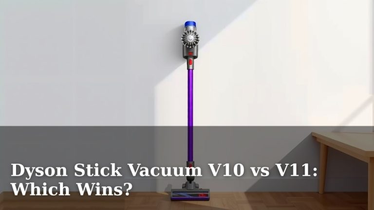 Dyson Stick Vacuum V10 vs V11: Which Wins?