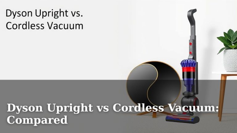 Dyson Upright vs Cordless Vacuum: Compared
