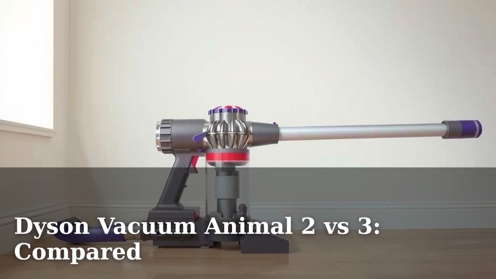 Dyson Vacuum Animal 2 vs 3: Compared