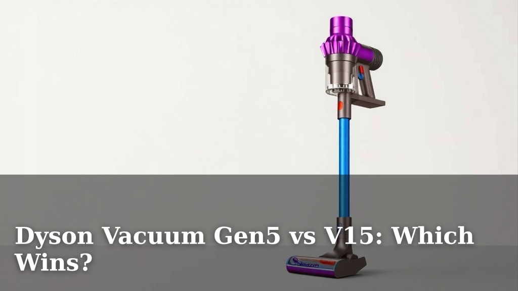Dyson Vacuum Gen5 vs V15: Which Wins?
