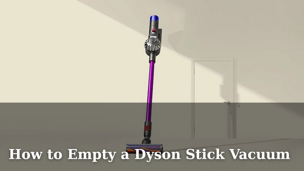 How to Empty a Dyson Stick Vacuum